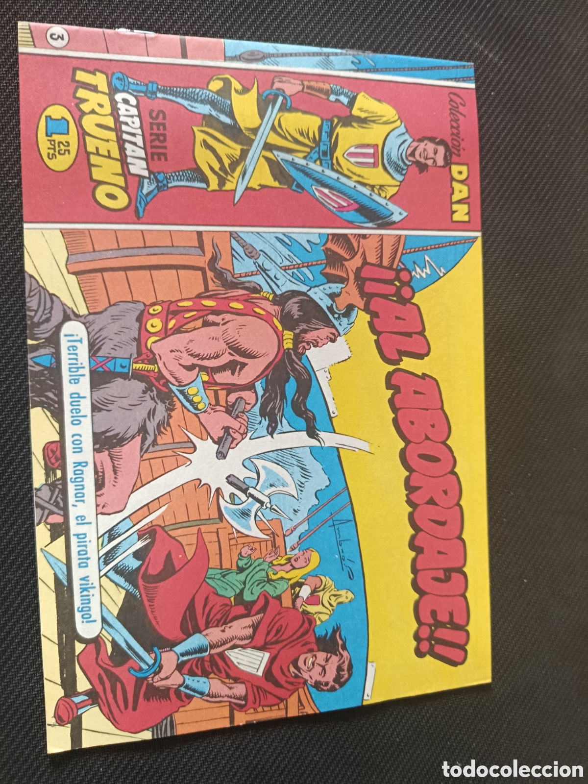 Tebeos: Colecci&oacute;n dan Serie capitan trueno n&deg;3