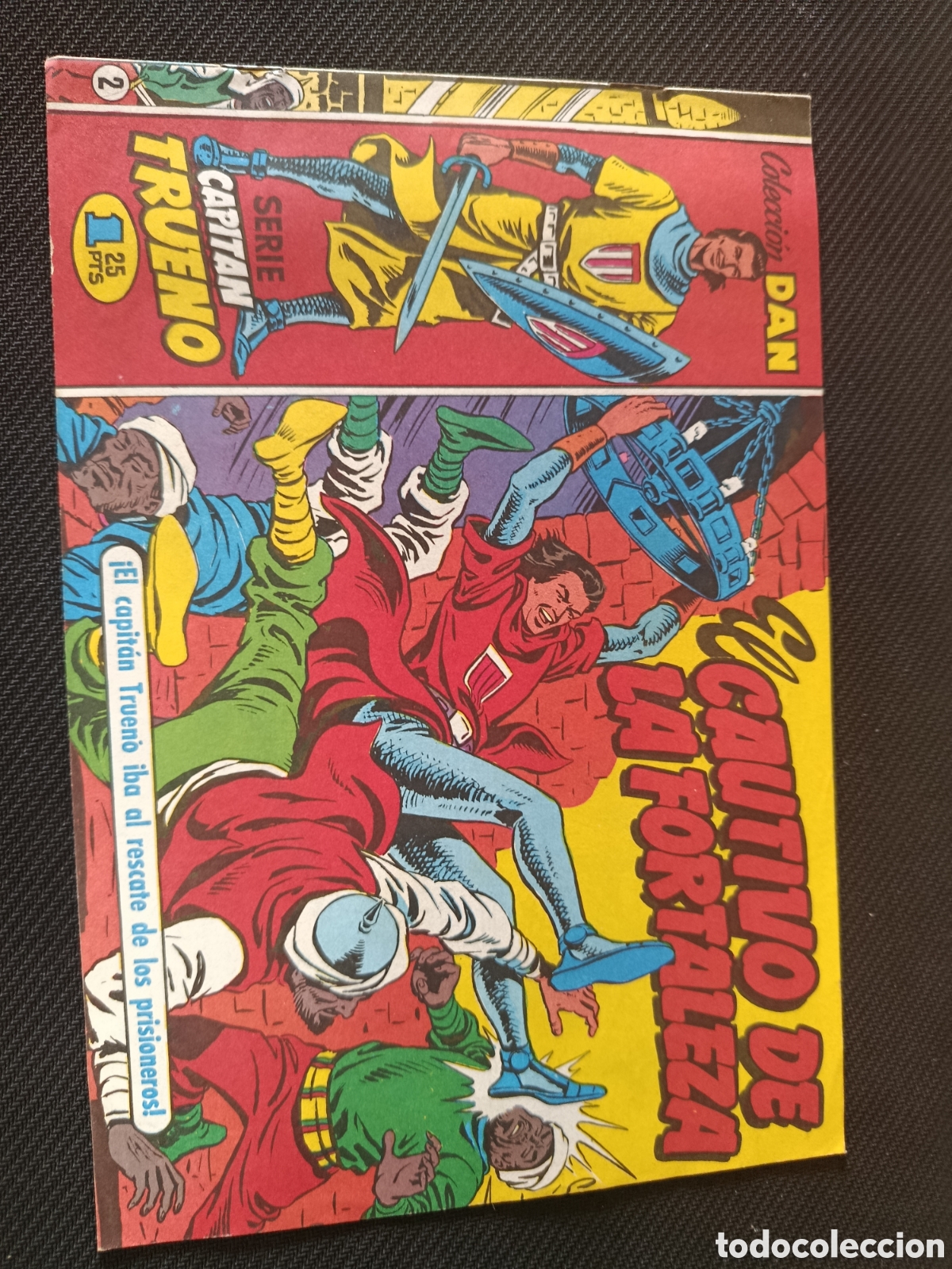 Tebeos: Colecci&oacute;n dan Serie capitan trueno n&deg;2