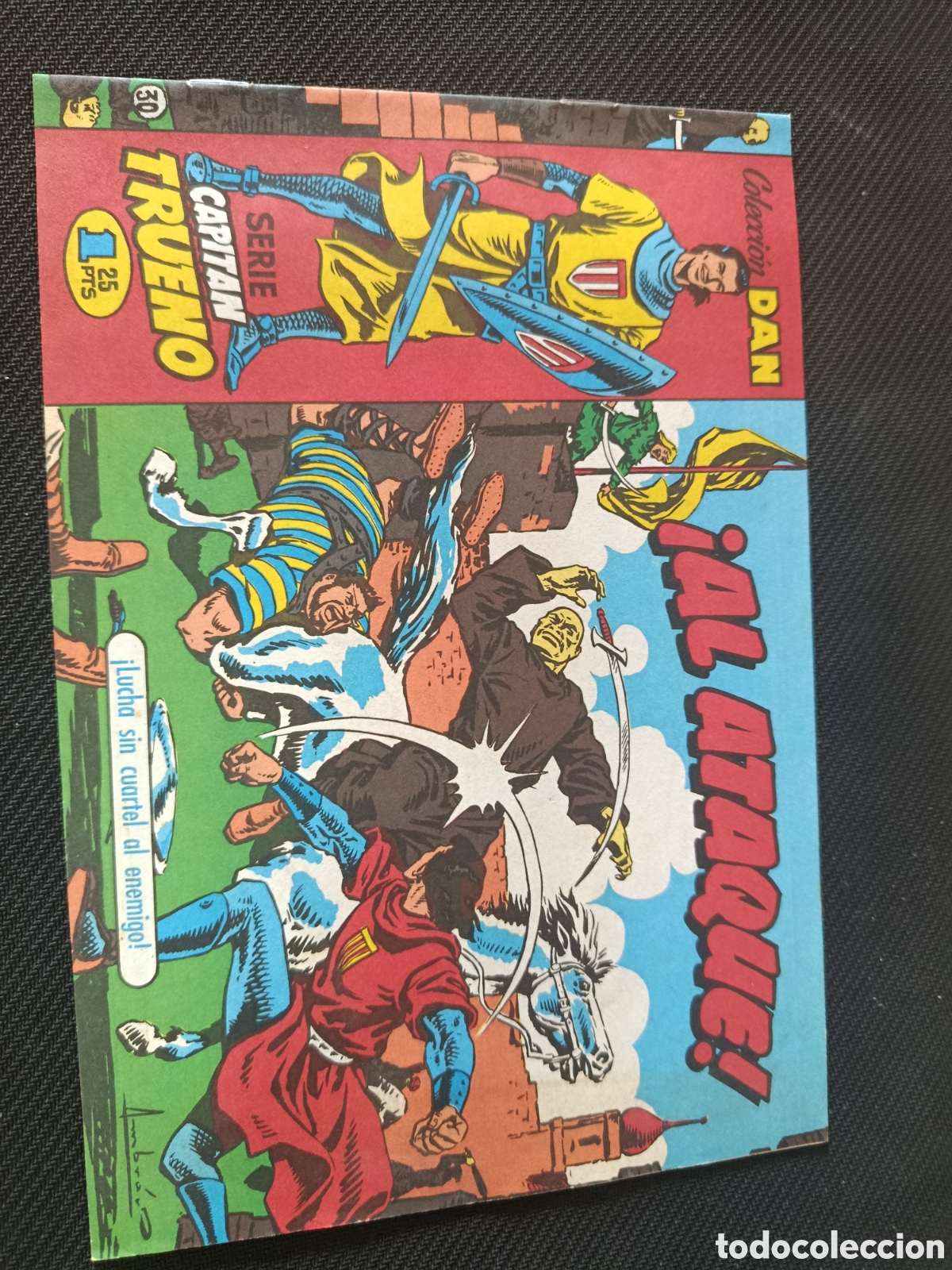 Tebeos: Colecci&oacute;n dan Serie capitan trueno n&deg;30