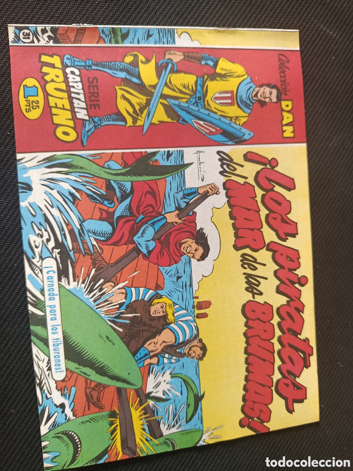 Tebeos: Colecci&oacute;n dan Serie capitan trueno n&deg;31