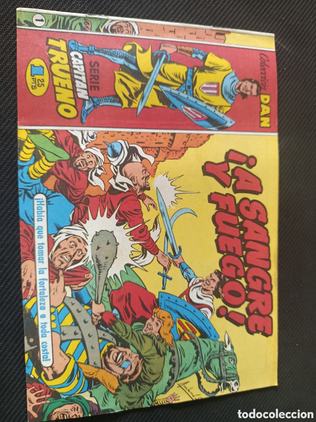 Tebeos: Colecci&oacute;n dan Serie capitan trueno n&deg;1