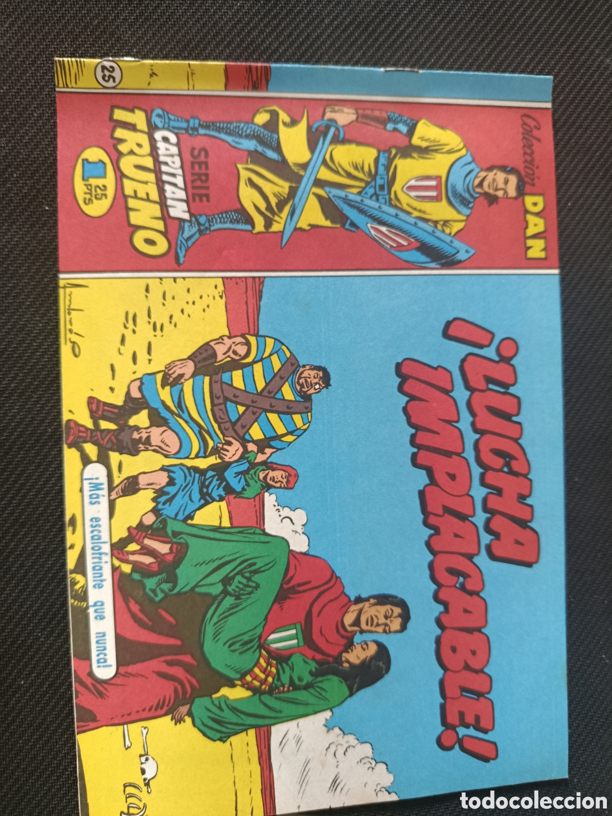 Tebeos: Colecci&oacute;n dan Serie capitan trueno n&deg;25