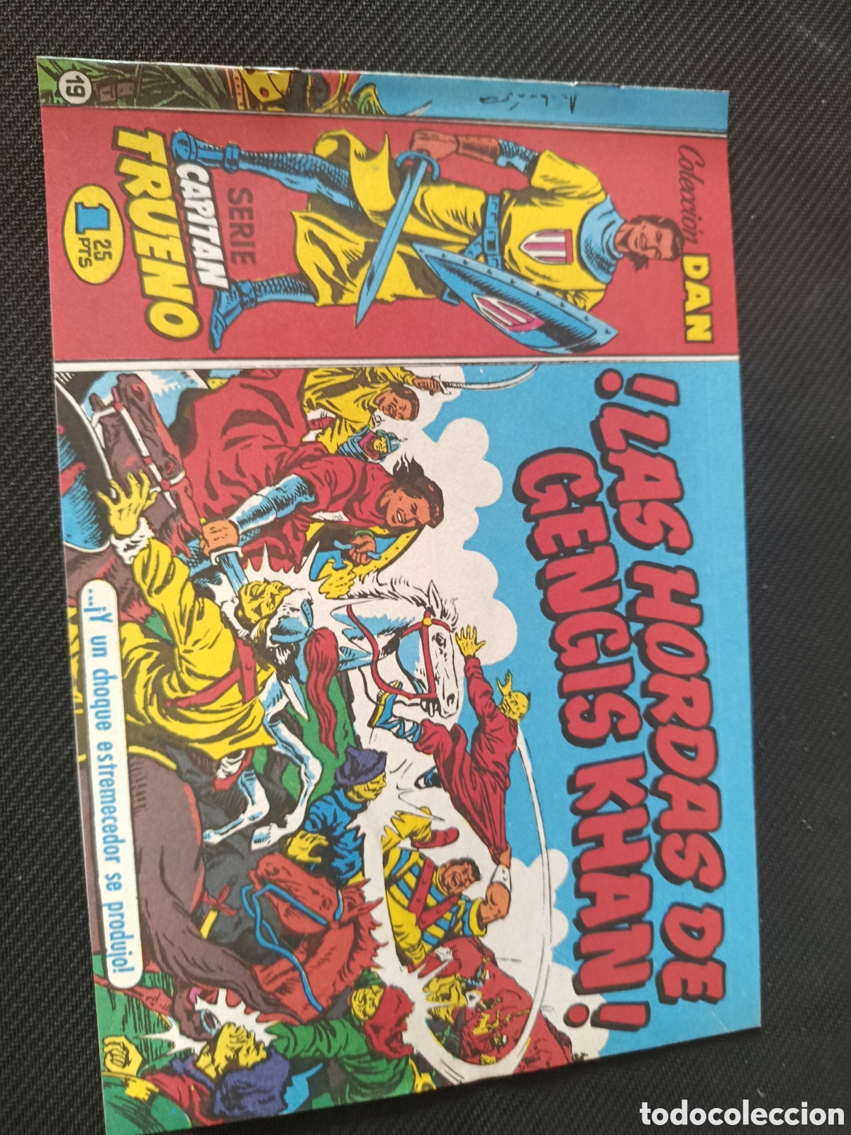 Tebeos: Colecci&oacute;n dan Serie capitan trueno n&deg;19