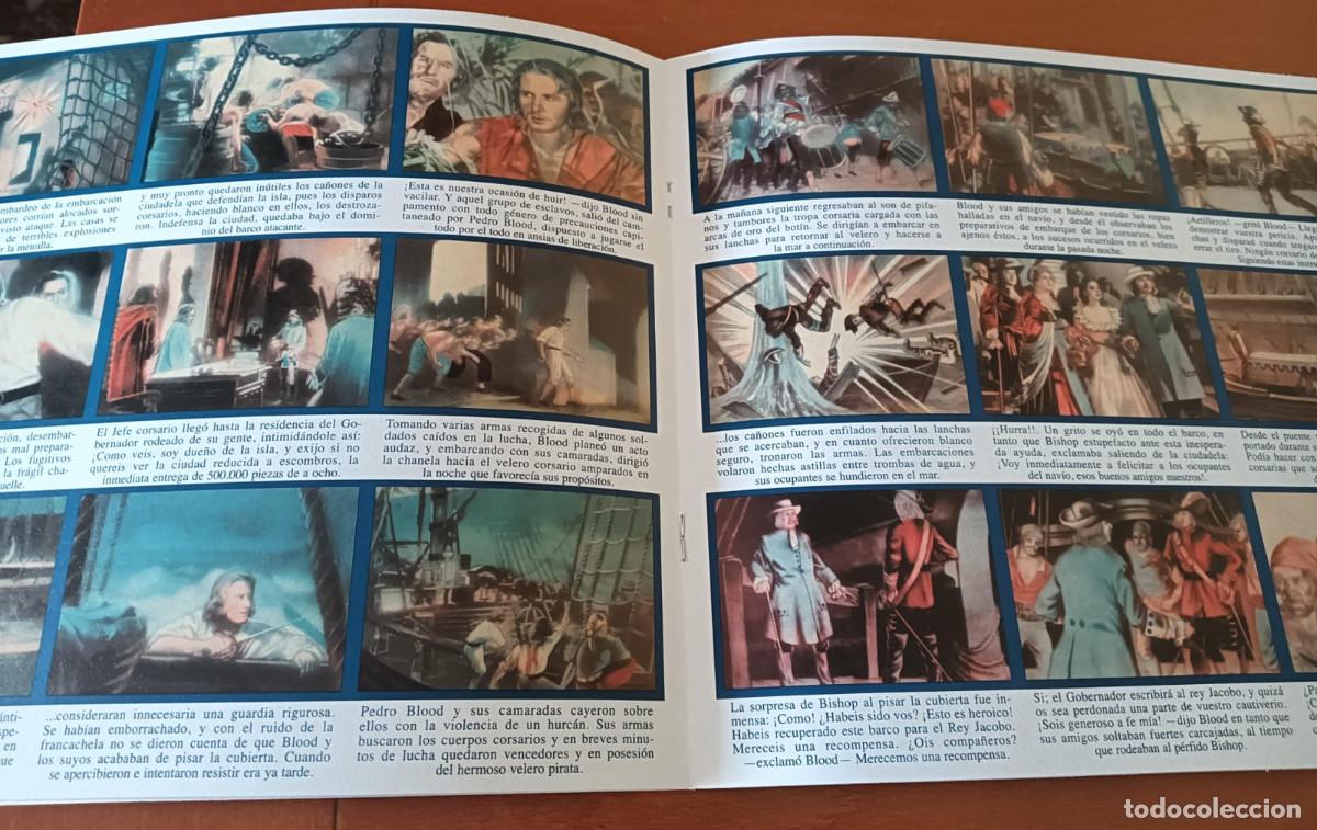Tebeos: EL CAPITAN BLOOD FACSIMIL CROMOS IMPRESOS - Foto 2