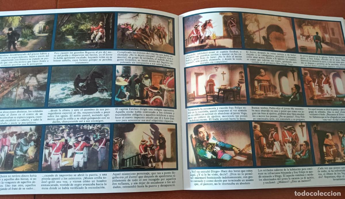 Tebeos: EL ZORRO FACSIMIL CROMOS IMPRESOS - Foto 2