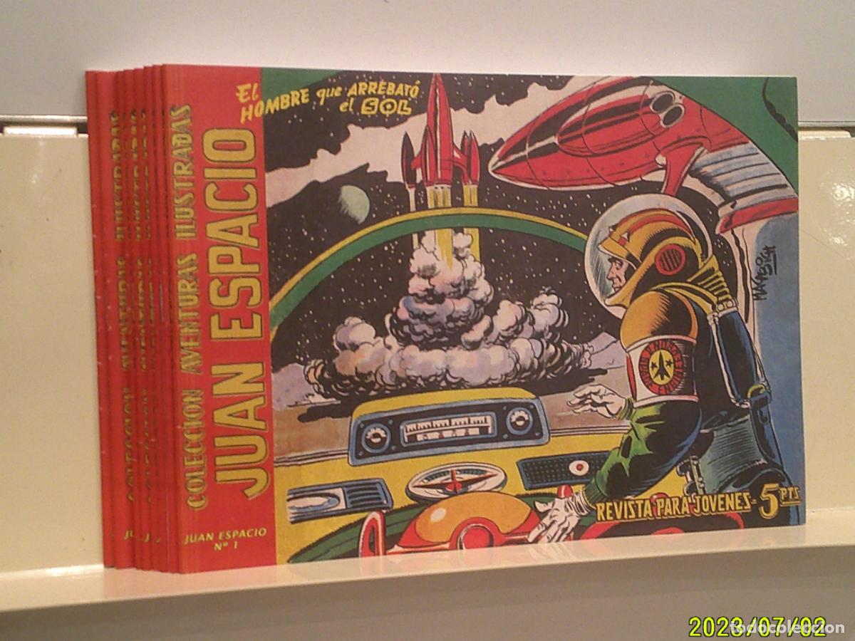Tebeos: AVENTURAS ILUSTRADAS JUAN ESPACIO 9 TEBEOS - FERMA REEDICION
