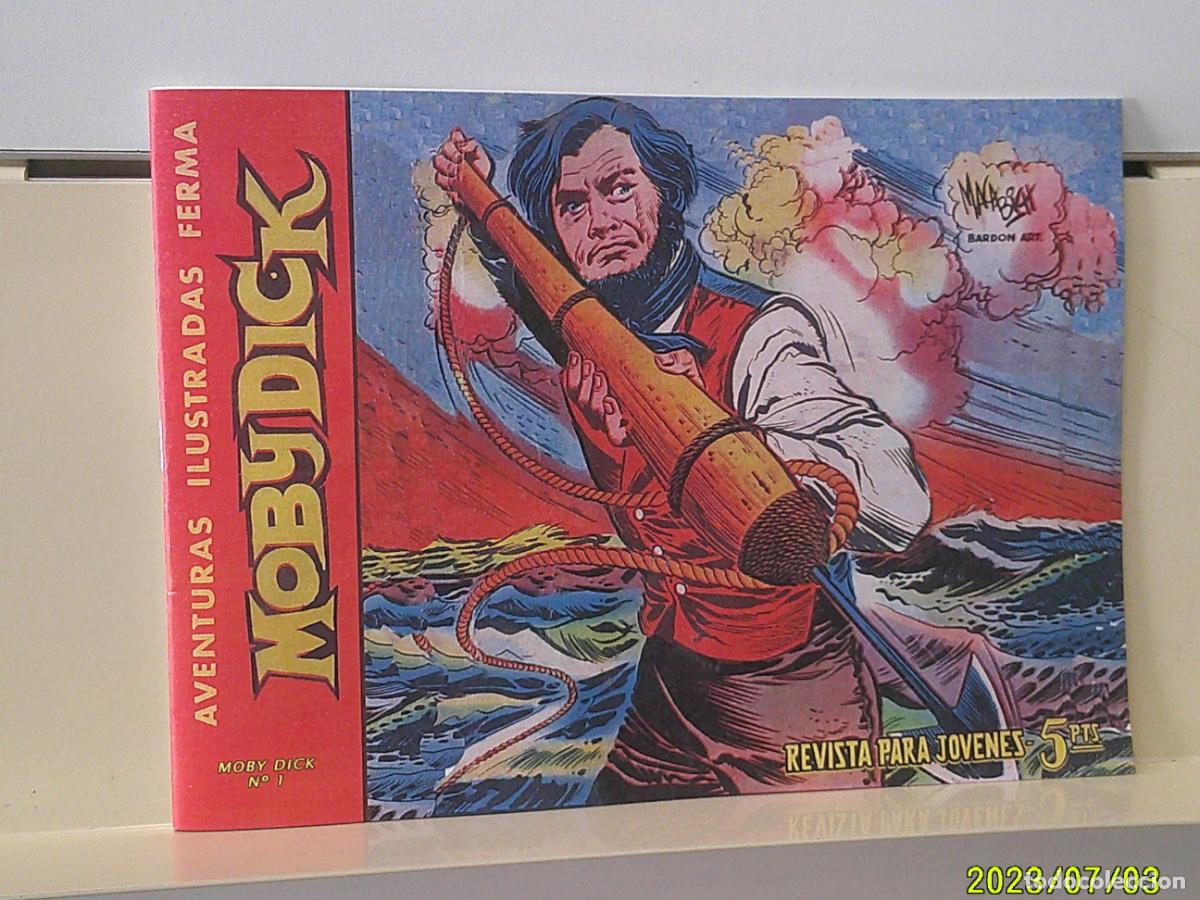 Tebeos: AVENTURAS ILUSTRADAS MOBY DICK 1 TEBEO - FERMA REEDICION