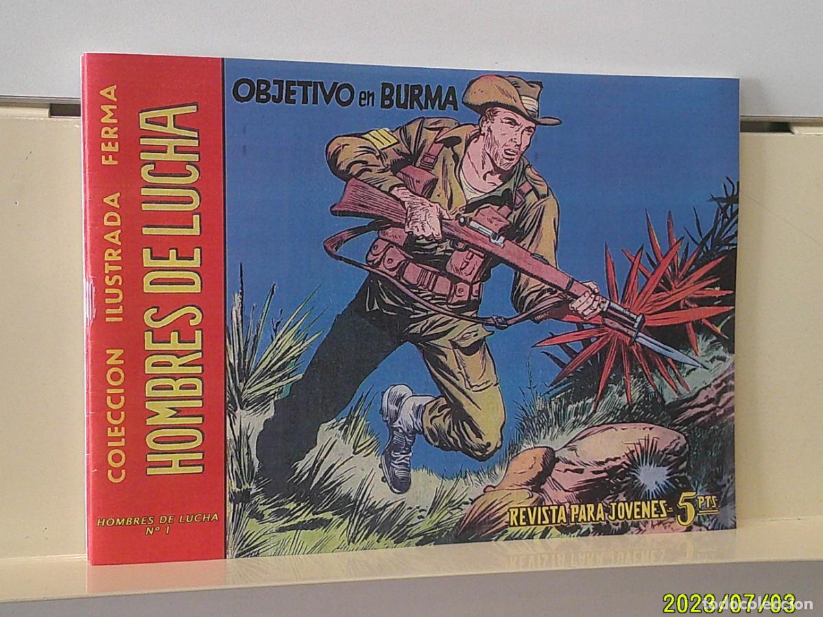 Tebeos: AVENTURAS ILUSTRADAS HOMBRES DE LUCHA 2 TEBEOS - FERMA REEDICION