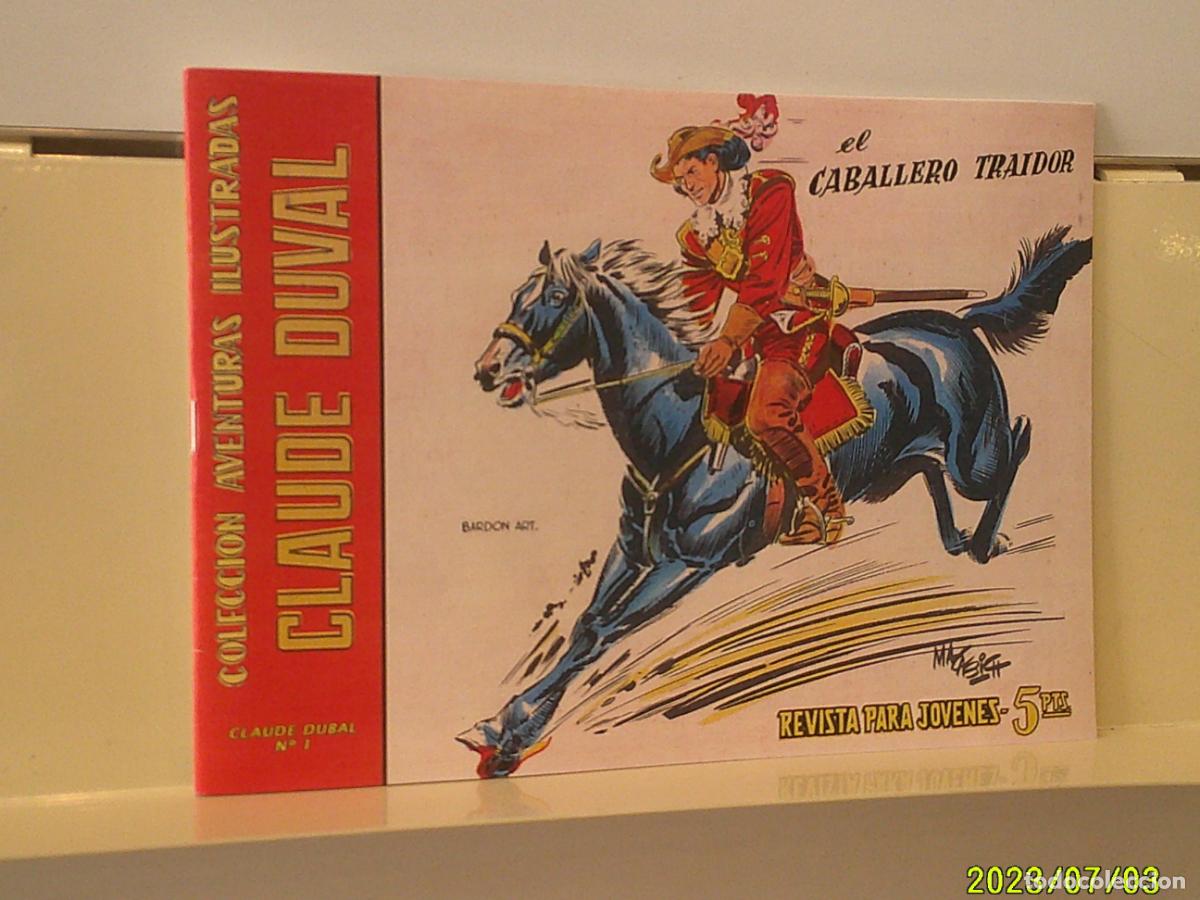 Tebeos: AVENTURAS ILUSTRADAS CLAUDE DUVAL 1 TEBEO - FERMA REEDICION