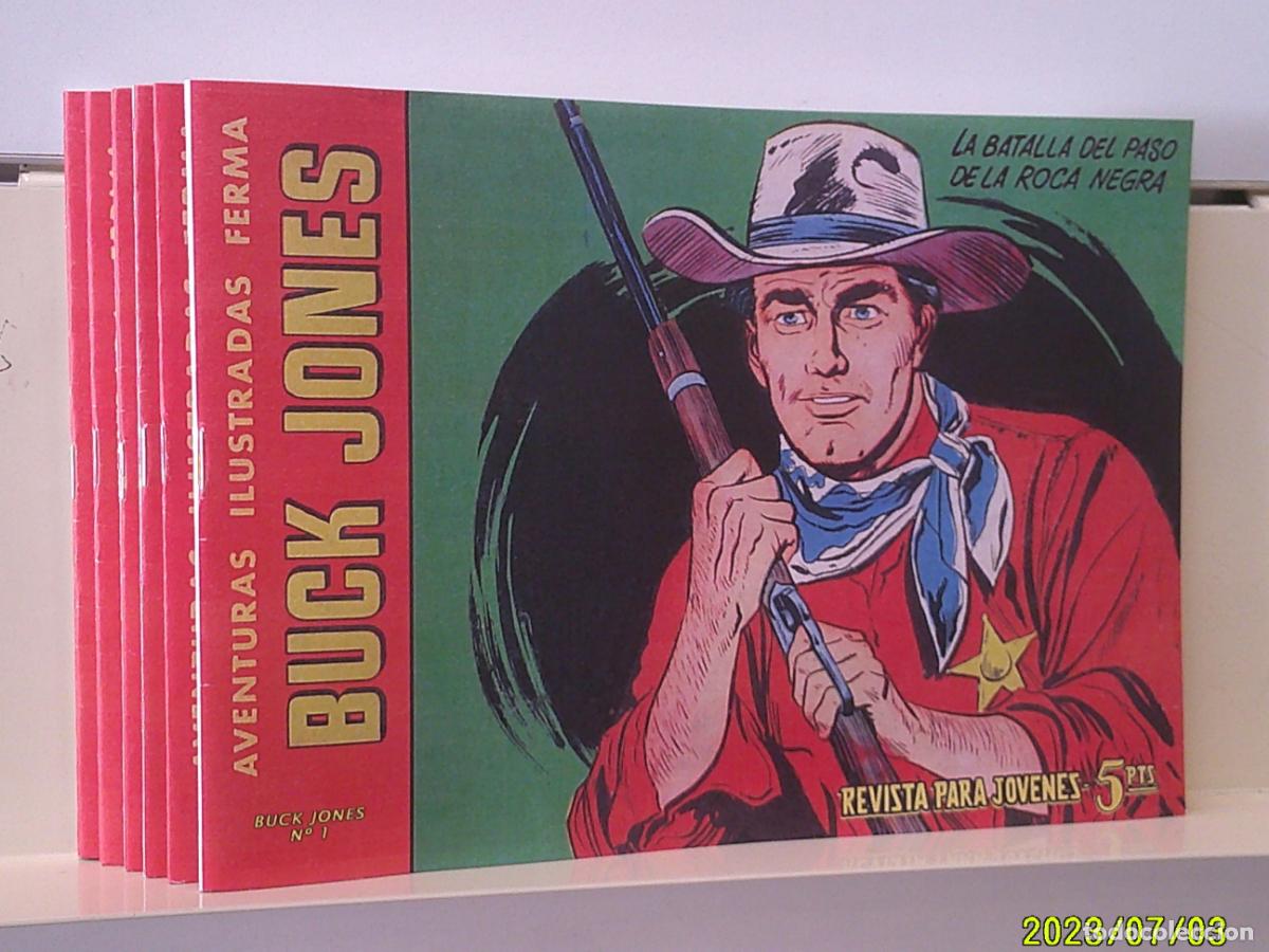 Tebeos: AVENTURAS ILUSTRADAS BUCK JONES 6 TEBEOS - FERMA REEDICION