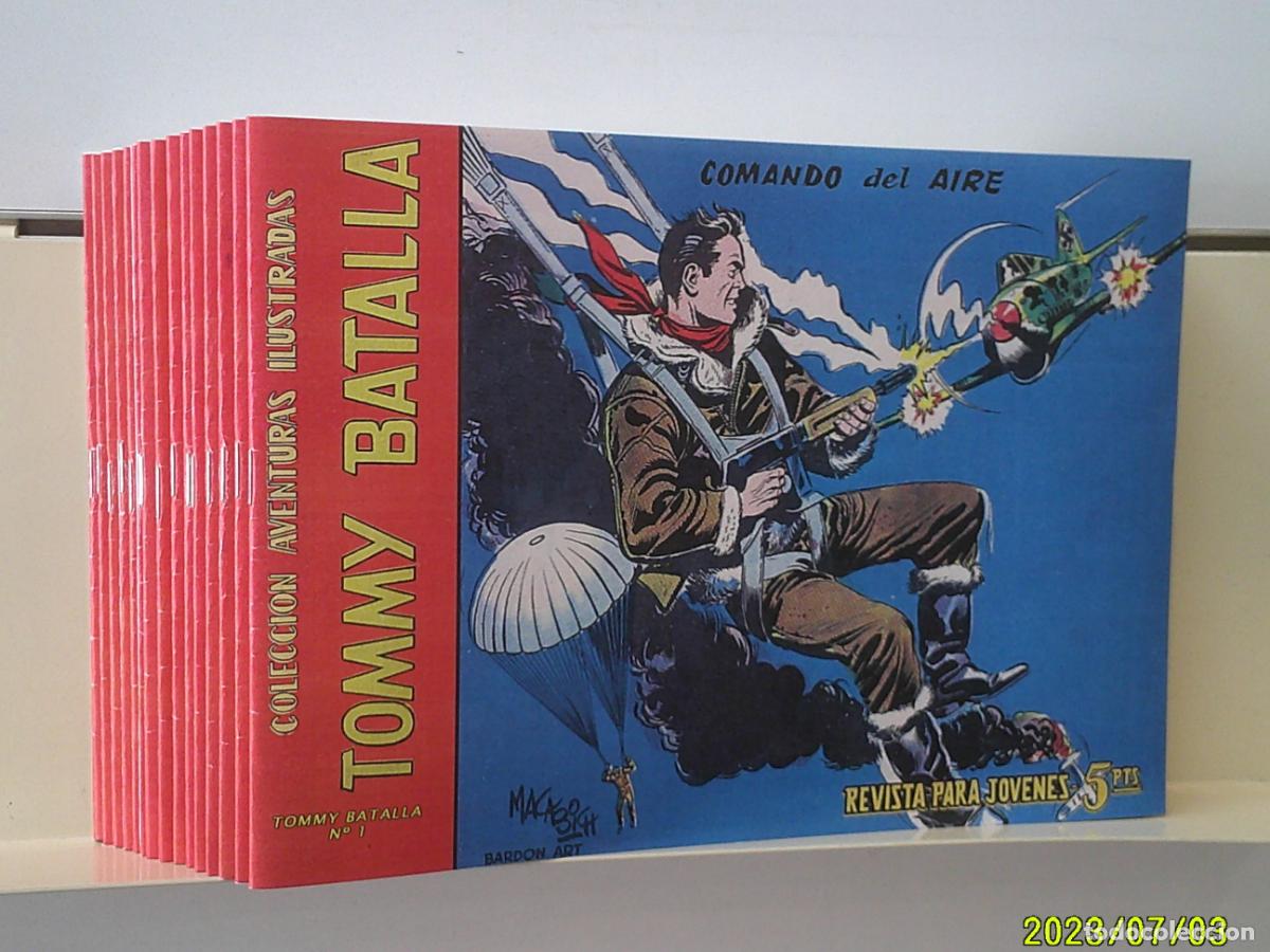Tebeos: AVENTURAS ILUSTRADAS TOMMY BATALLA 15 TEBEOS - FERMA REEDICION