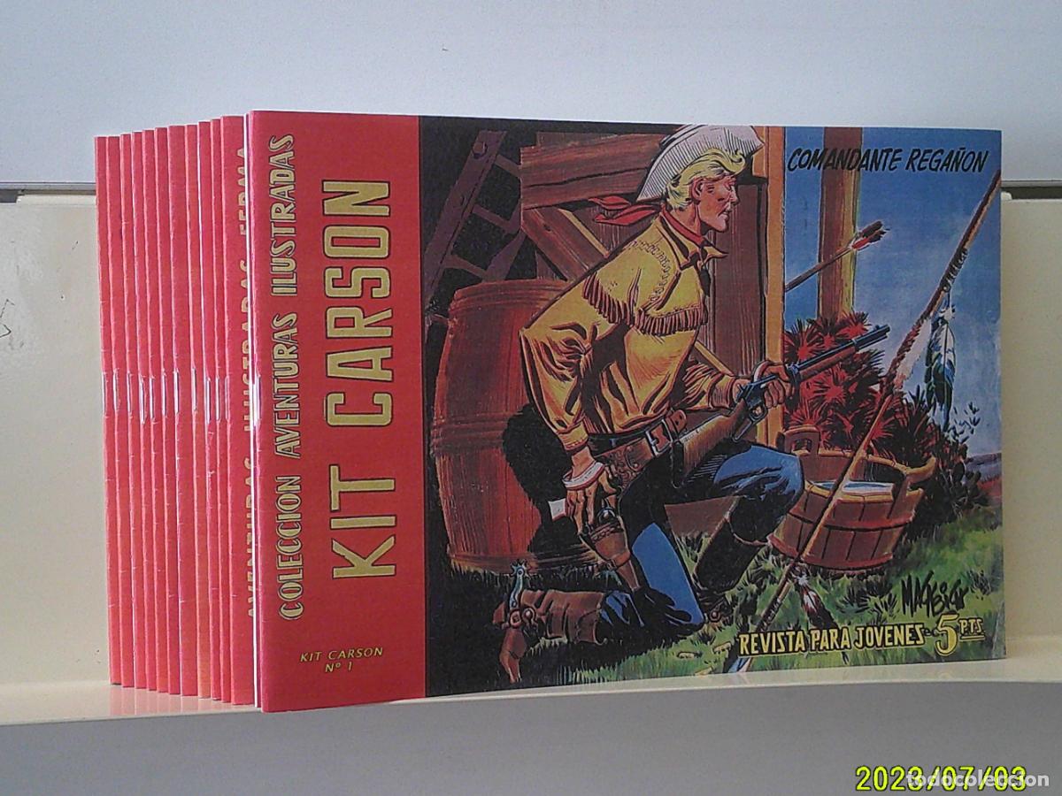 Tebeos: AVENTURAS ILUSTRADAS KIT CARSON 13 TEBEOS - FERMA REEDICION