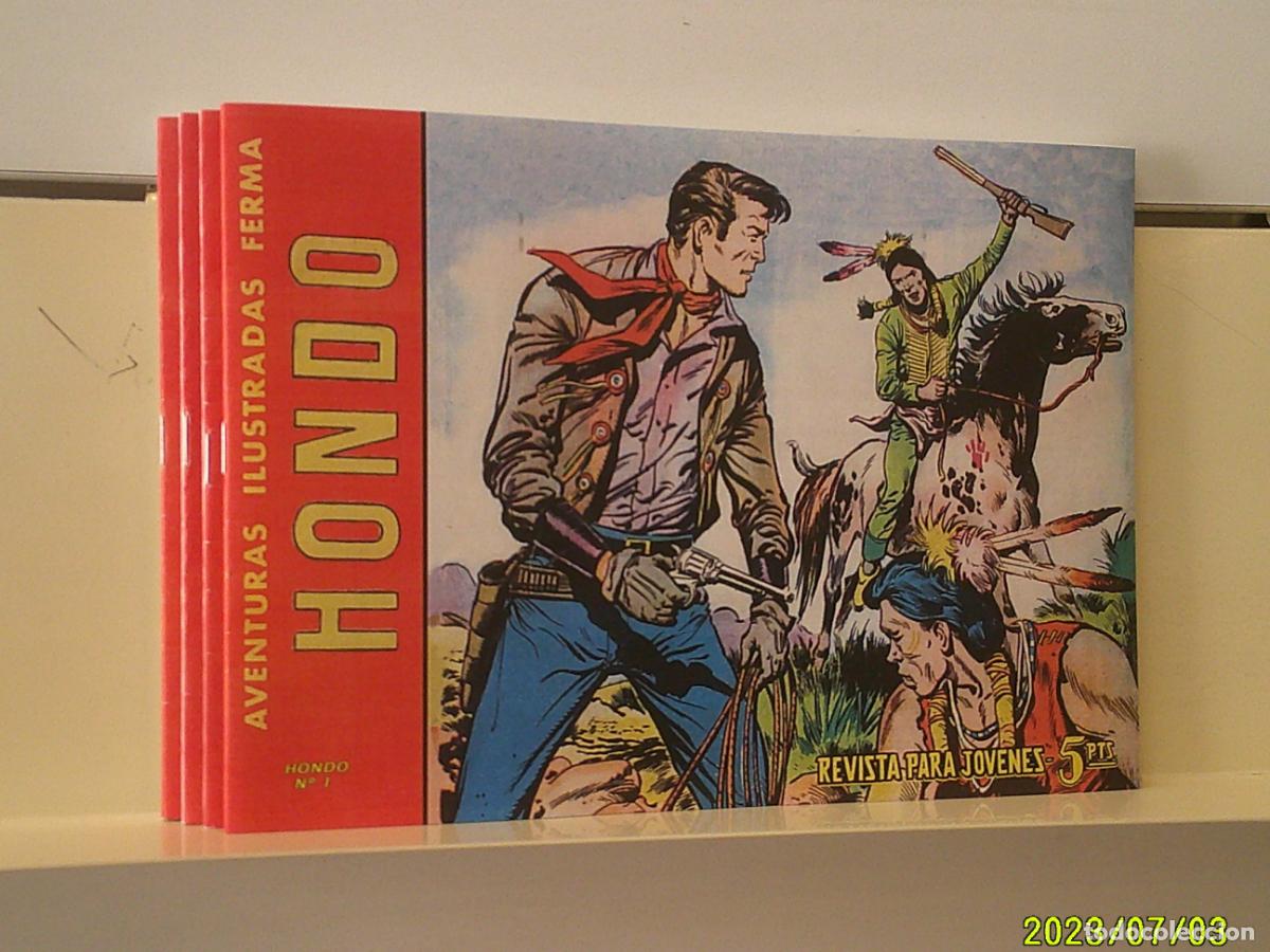 Tebeos: AVENTURAS ILUSTRADAS HONDO 4 TEBEOS - FERMA REEDICION