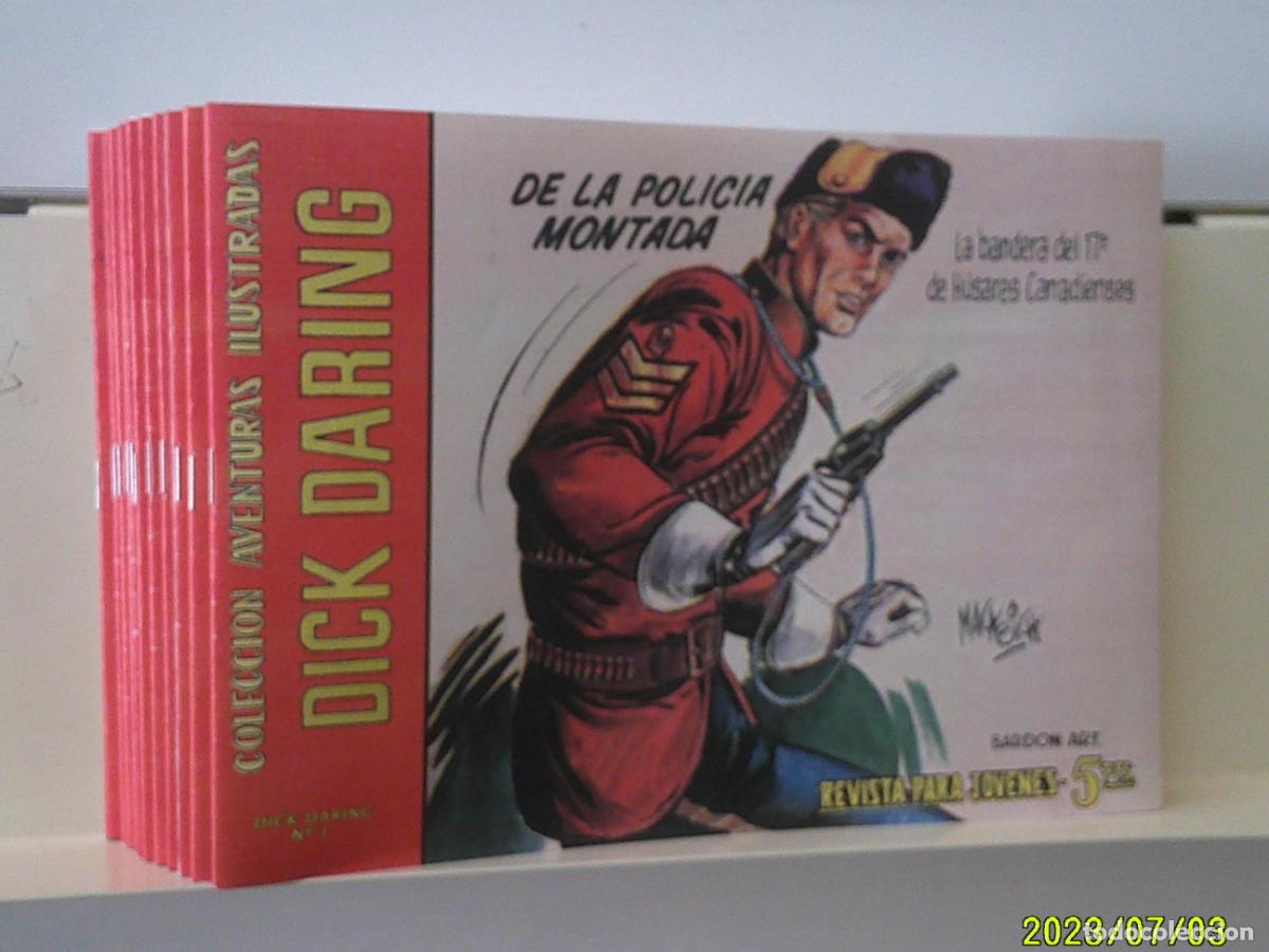 Tebeos: AVENTURAS ILUSTRADAS DICK DARING 11 TEBEOS - FERMA REEDICION