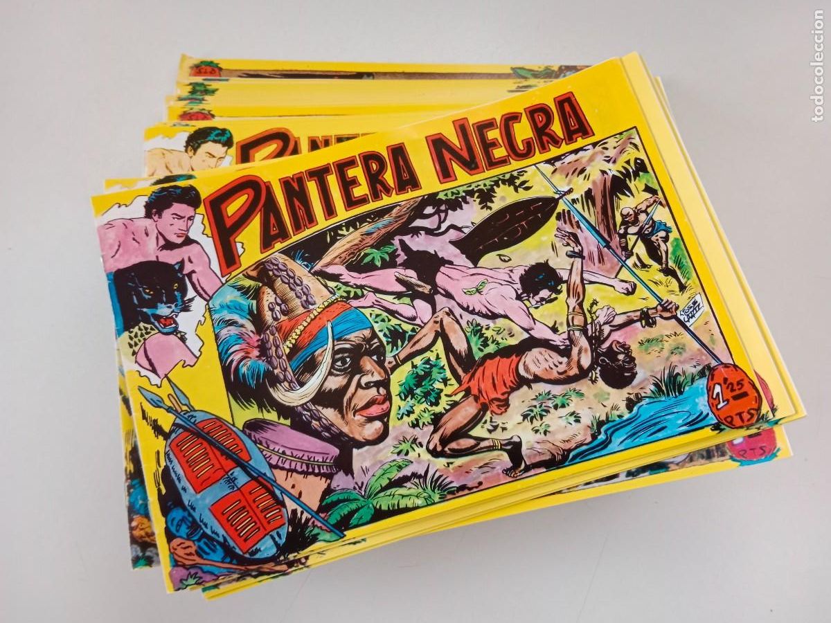 Tebeos: FACS&Iacute;MIL PANTERA NEGRA N&deg;. 1 A N&deg;. 54 COMPLETA - Foto 1