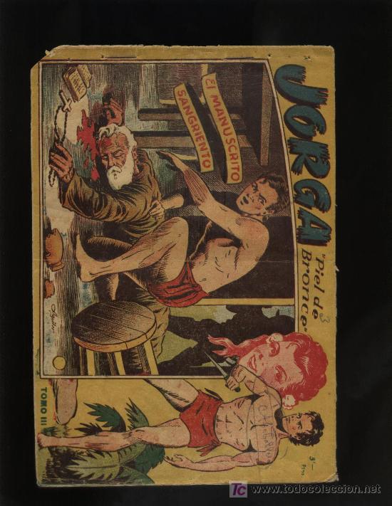 Tebeos: JORGA PIEL DE BRONCE N&ordm; TOMO N&ordm; 3 - Foto 1