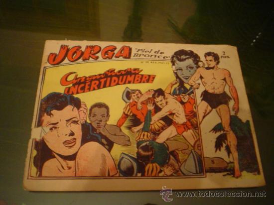 Tebeos: JORGA PIEL DE BRONCE N&ordm; 8 - ORIGINAL - Foto 1