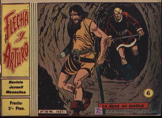 Tebeos: Flecha y Arturo. n&ordm; 6. &iexcl;IMPECABLE! - Foto 1