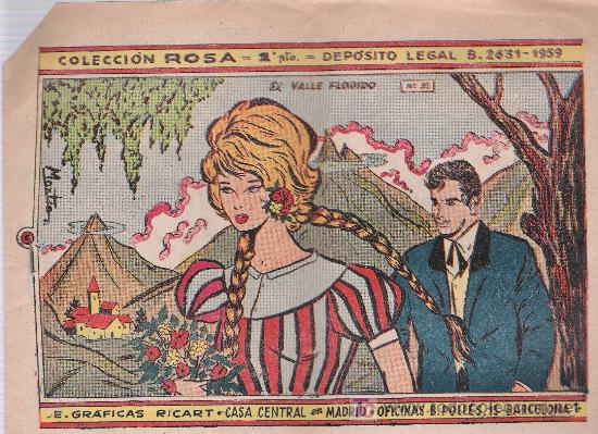 Tebeos: Rosa n&ordm;  35. Ricart 1959 - Foto 1