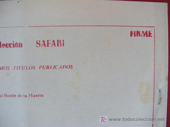 Tebeos: SAFARI.  INTONSO - Foto 2