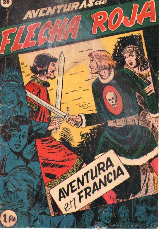 Tebeos: FLECHA ROJA   N&ordm; 25      DE RICART - Foto 1