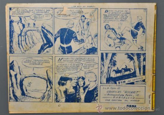 Tebeos: FLECHA Y ARTURO N&ordm; 6 EDICIONES RICART - Foto 2