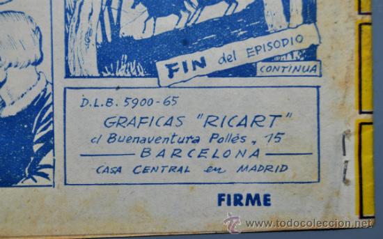 Tebeos: FLECHA Y ARTURO N&ordm; 6 EDICIONES RICART - Foto 4