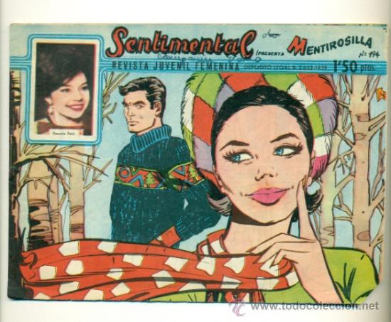 Tebeos: SENTIMENTAL  N&ordm;  194  - ORIGINAL RICART  150 PTS. - Foto 1
