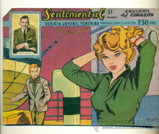 Tebeos: SENTIMENTAL  N&ordm;  51  - ORIGINAL RICART  150 PTS. - Foto 1