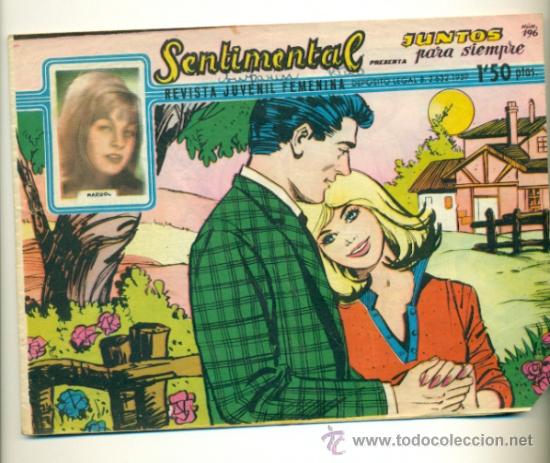 Tebeos: SENTIMENTAL  N&ordm;  196 - ORIGINAL RICART  150 PTS. - Foto 1
