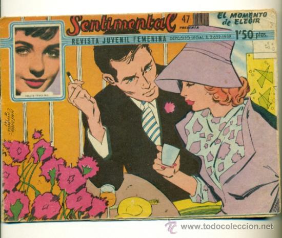 Tebeos: SENTIMENTAL N&ordm; 47 - ORIGINAL RICART 150 PTS. - Foto 1