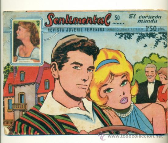 Tebeos: SENTIMENTAL N&ordm; 50 - ORIGINAL RICART 150 PTS. - Foto 1