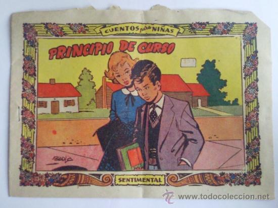 Tebeos: COLECCION SENTIMENTAL, PRINCIPIO DE CURSO, 1958 - Foto 1