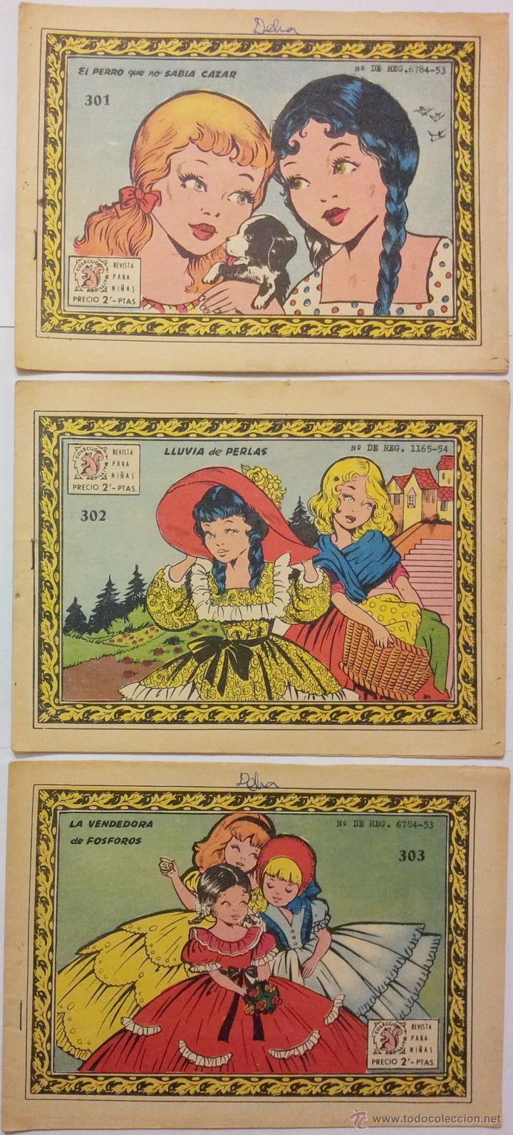 Giornalini: COLECCI&Oacute;N ARDILLITA, LOTE DE TRES N&ordm;s. 301, 302, 303, RICART.