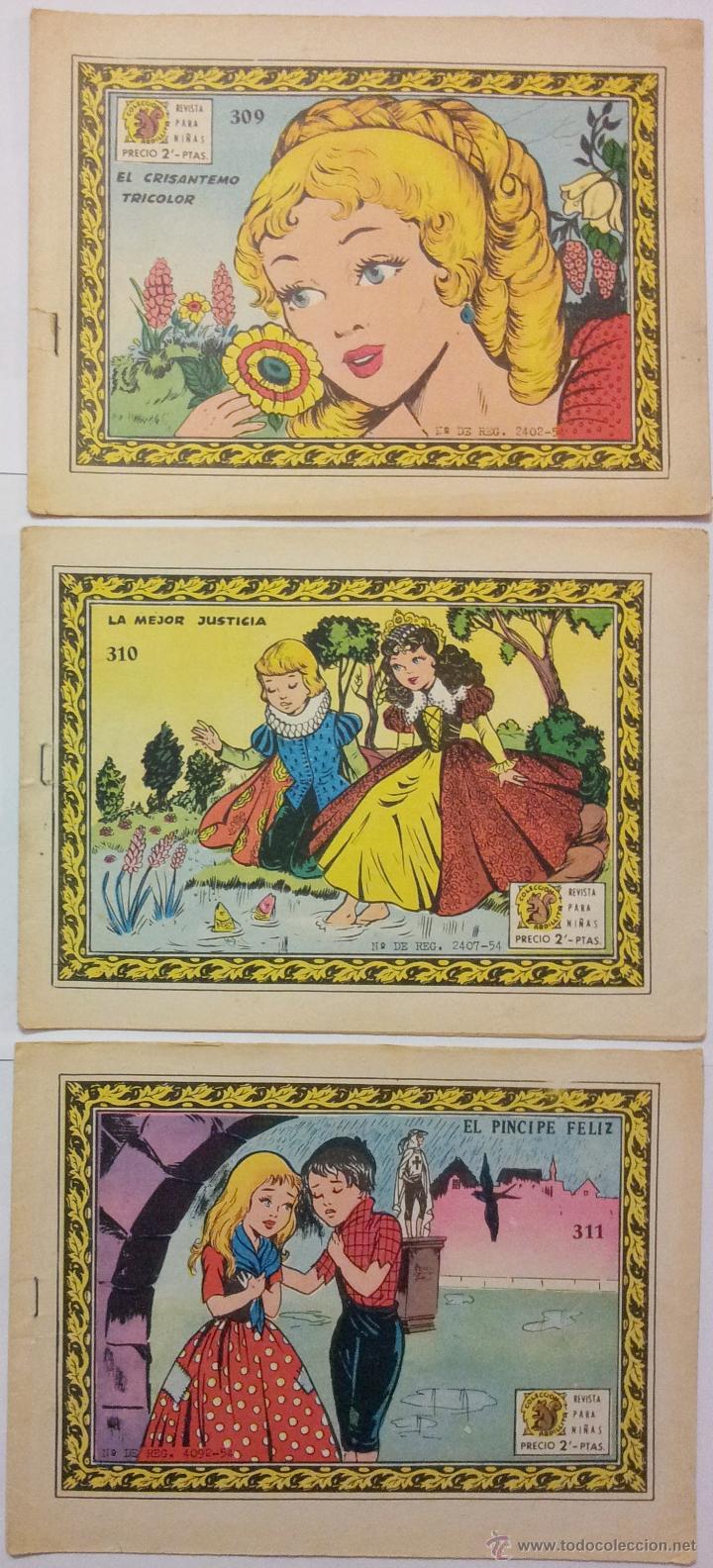Giornalini: COLECCI&Oacute;N ARDILLITA, LOTE DE TRES N&ordm;s. 309, 310, 311, RICART.