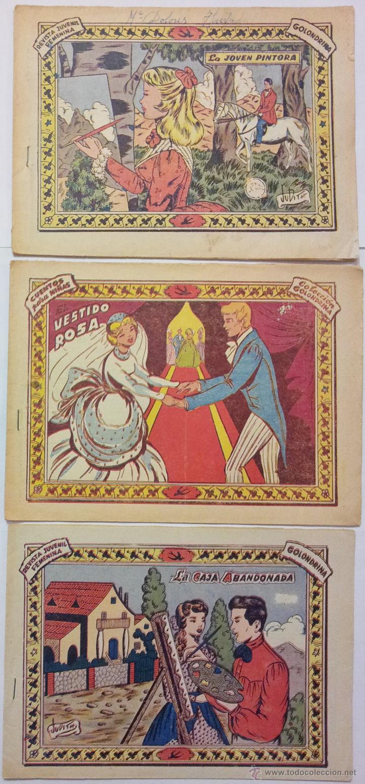 Giornalini: COLECCI&Oacute;N GOLONDRINA, REVISTA INFANTIL, LOTE DE TRES N&Uacute;MEROS SIN NUMERAR, RICART.