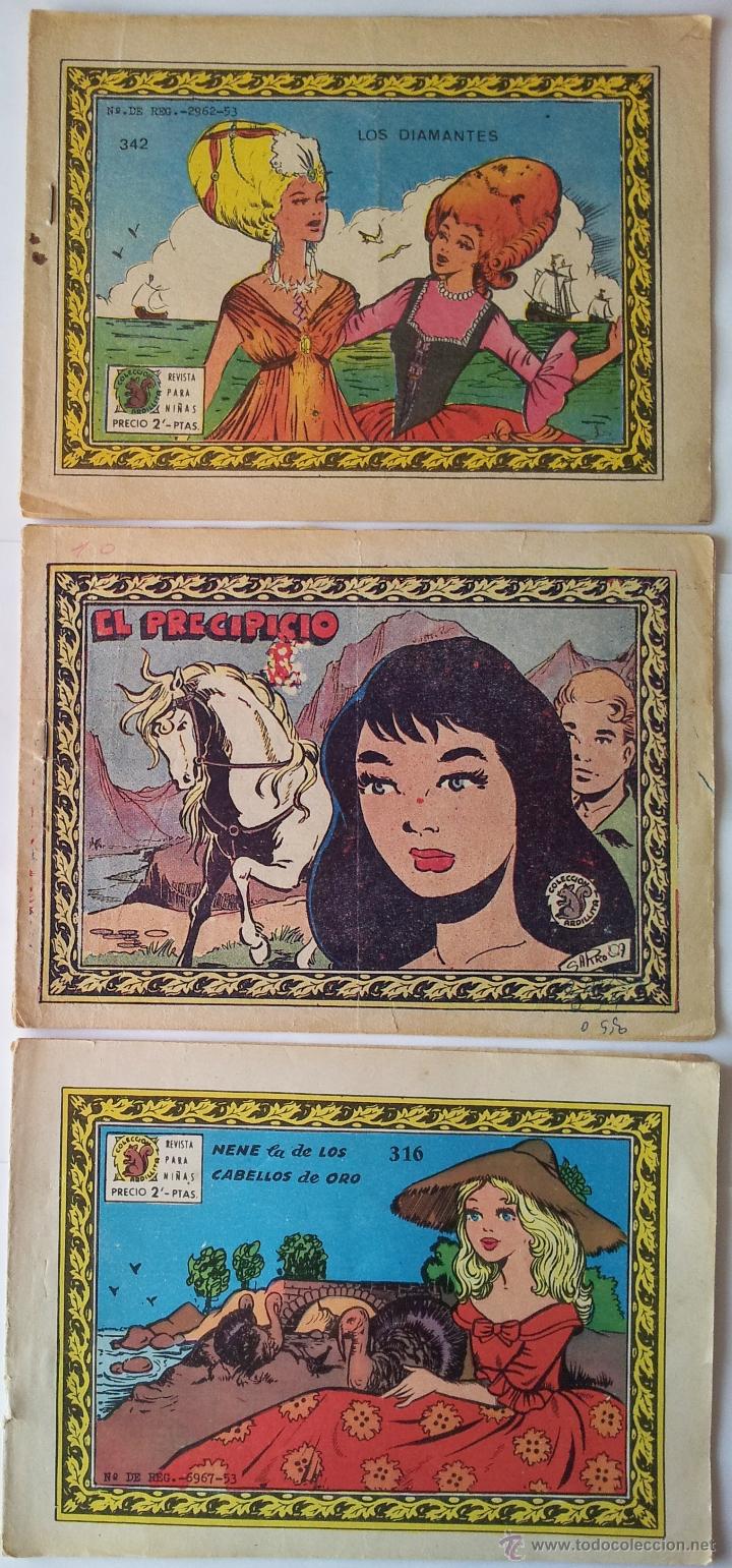 Giornalini: COLECCI&Oacute;N ARDILLITA, LOTE DE TRES N&ordm;s. 316, 342 Y UNO SIN NUMERAR, EDICIONES RICART.