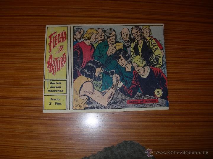 Tebeos: FLECHA Y ARTURO N&ordm; 5  DE RICART - Foto 1