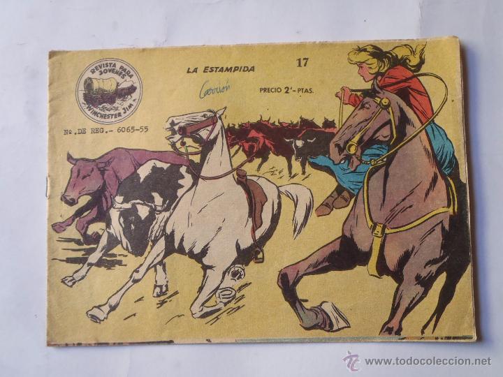 Tebeos: WINCHESTER JIM - N&Uacute;M 17 - LA ESTAMPIDA - RICART- ORIGINAL - Foto 1