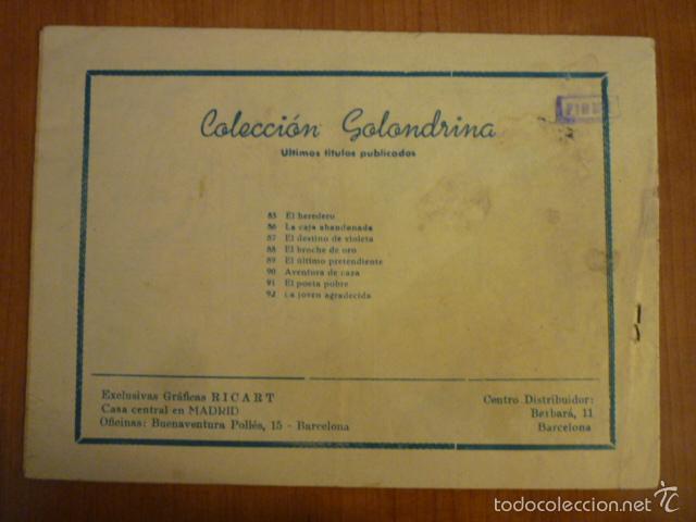 Tebeos: COLECCION GOLONDRINA N&ordm; 92. - Foto 2