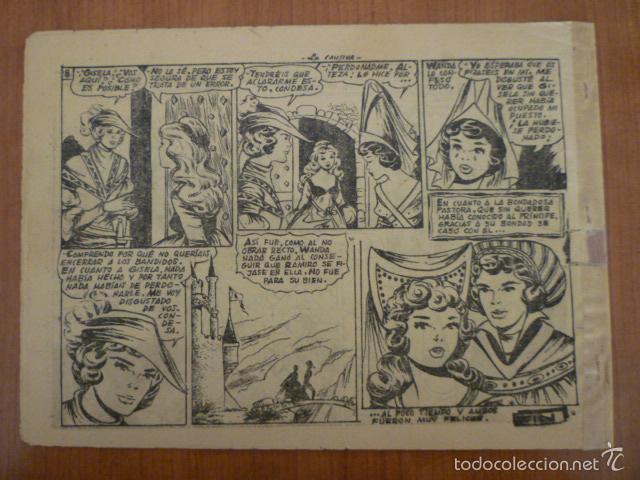Tebeos: COLECCION GACELA. LA CAUTIVA - Foto 2