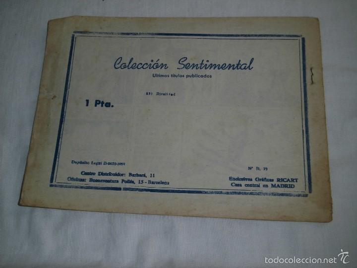 Tebeos: RIVALIDAD .COLECCION SENTIMENTAL N&ordm; 232 - Foto 4