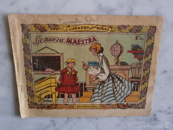 Tebeos: cuentos para ni&ntilde;as - sentimental - la nueva maestra - n&ordm; 142 - Foto 1