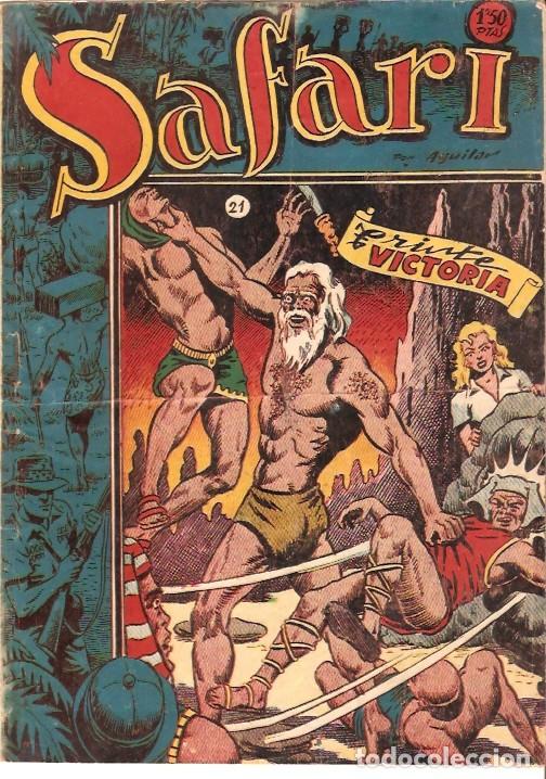 Tebeos: COMIC ORIGINAL SAFARI N&ordm;21 - Foto 1