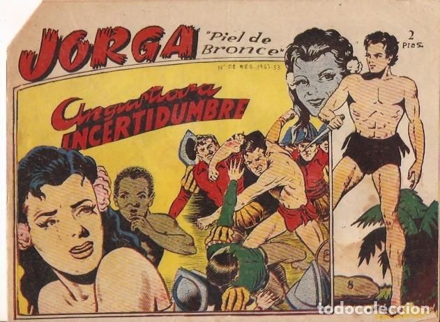 Tebeos: COMIC ORIGINAL JORGA PIEL DE BRONCE N&ordm; 8 - Foto 1