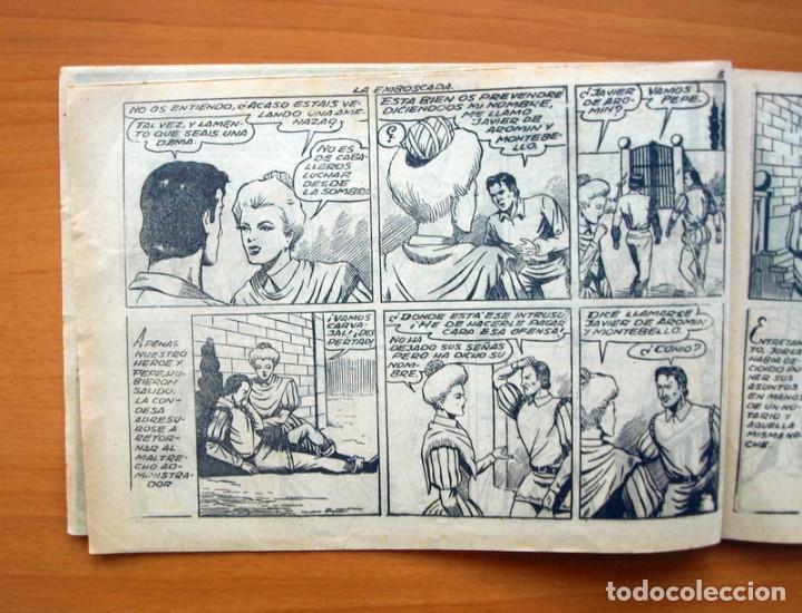 Tebeos: Jorga piel de bronce - nº 17 La emboscada - Editorial Ricart 1954 - Foto 3 - 72446003