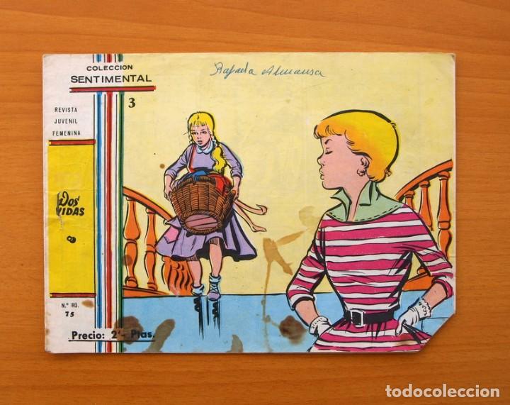 Tebeos: Colecci&oacute;n Sentimental - n&ordm; 3 Dos vidas - Editorial Ricart - Foto 1