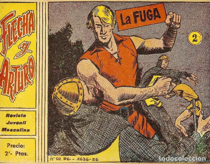 FLECHA Y ARTURO Nº 2 ORIGINAL (Tebeos y Comics - Ricart - Flecha y Arturo)