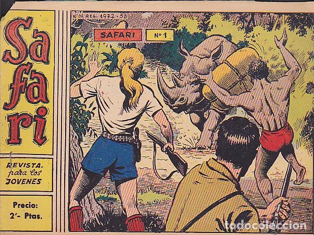 Tebeos: COMIC COLECCION SAFARI N&ordm; 1 - Foto 1