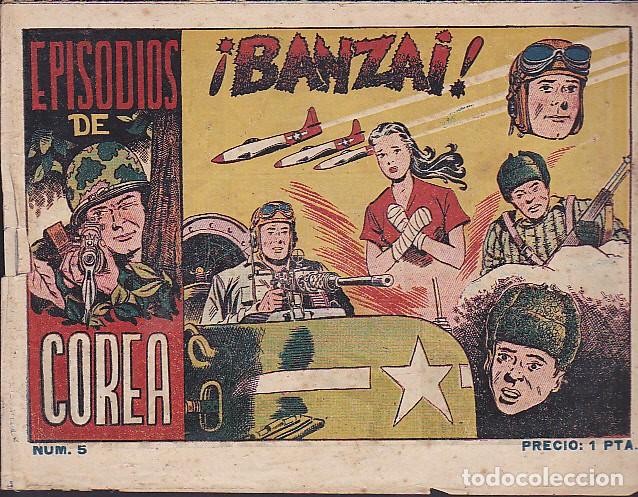 Tebeos: COMIC COLECCION EPISODIOS DE COREA N&ordm; 5 - Foto 1